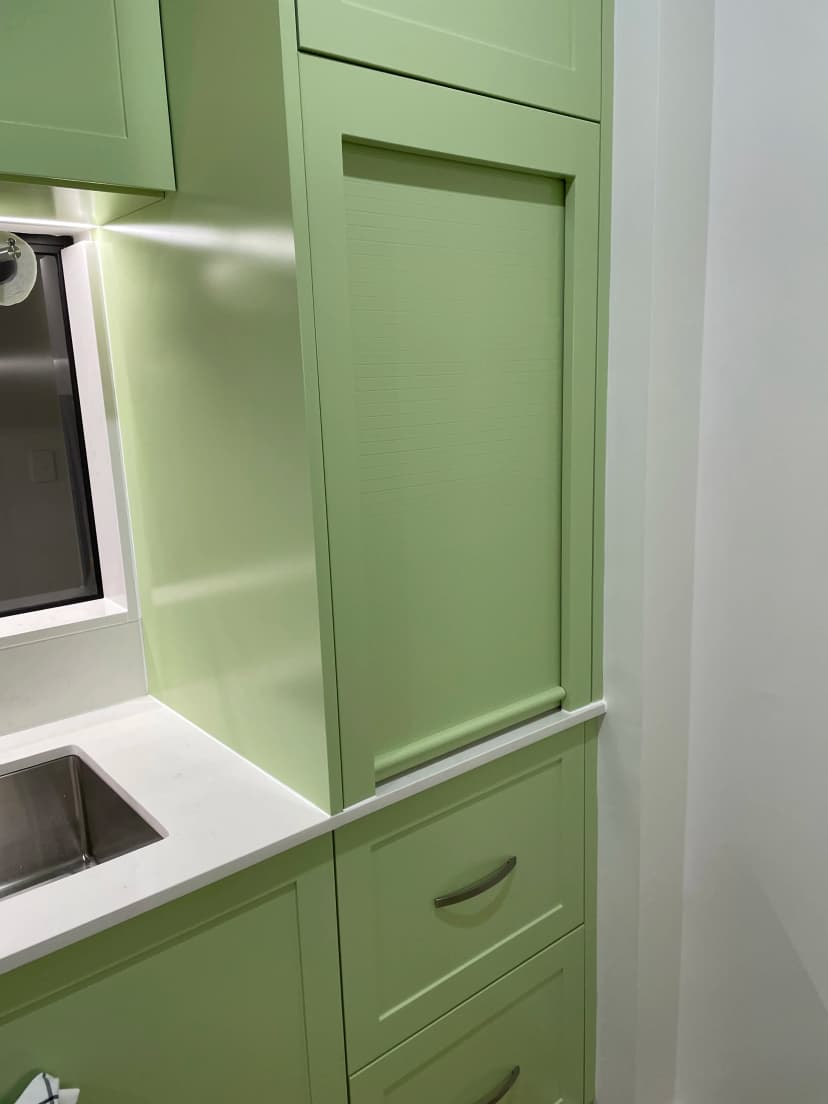 Baulkham Hills green kitchen