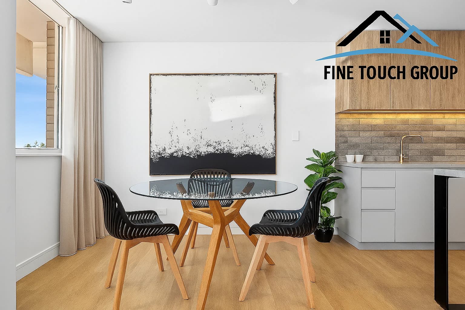 Apartment dining area