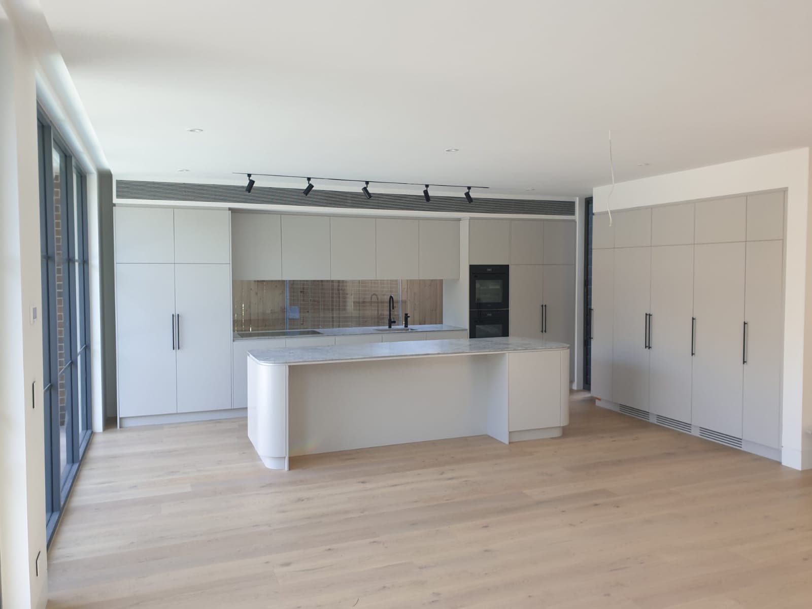 Compact apartment kitchen