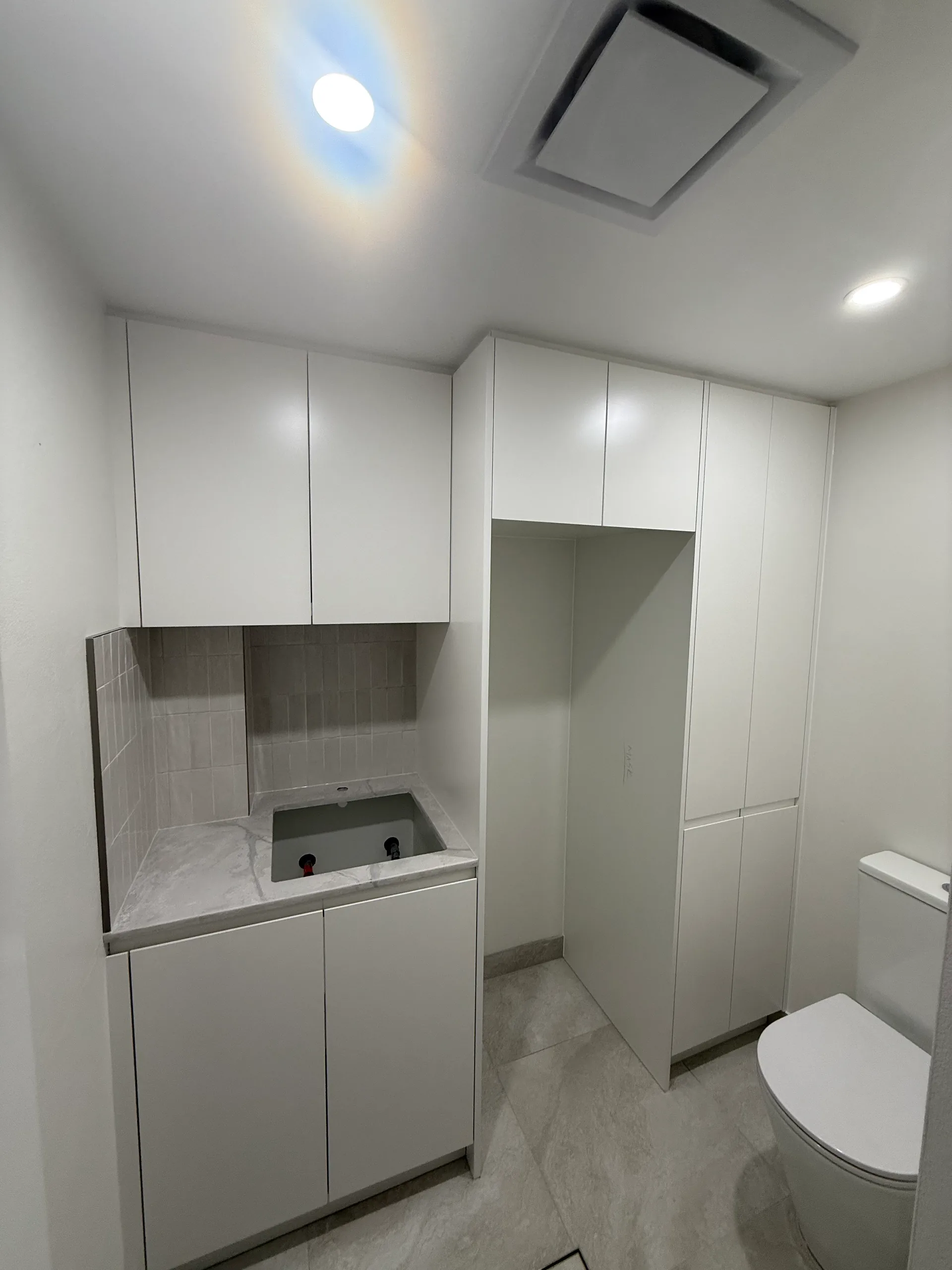 Laundry cupboards