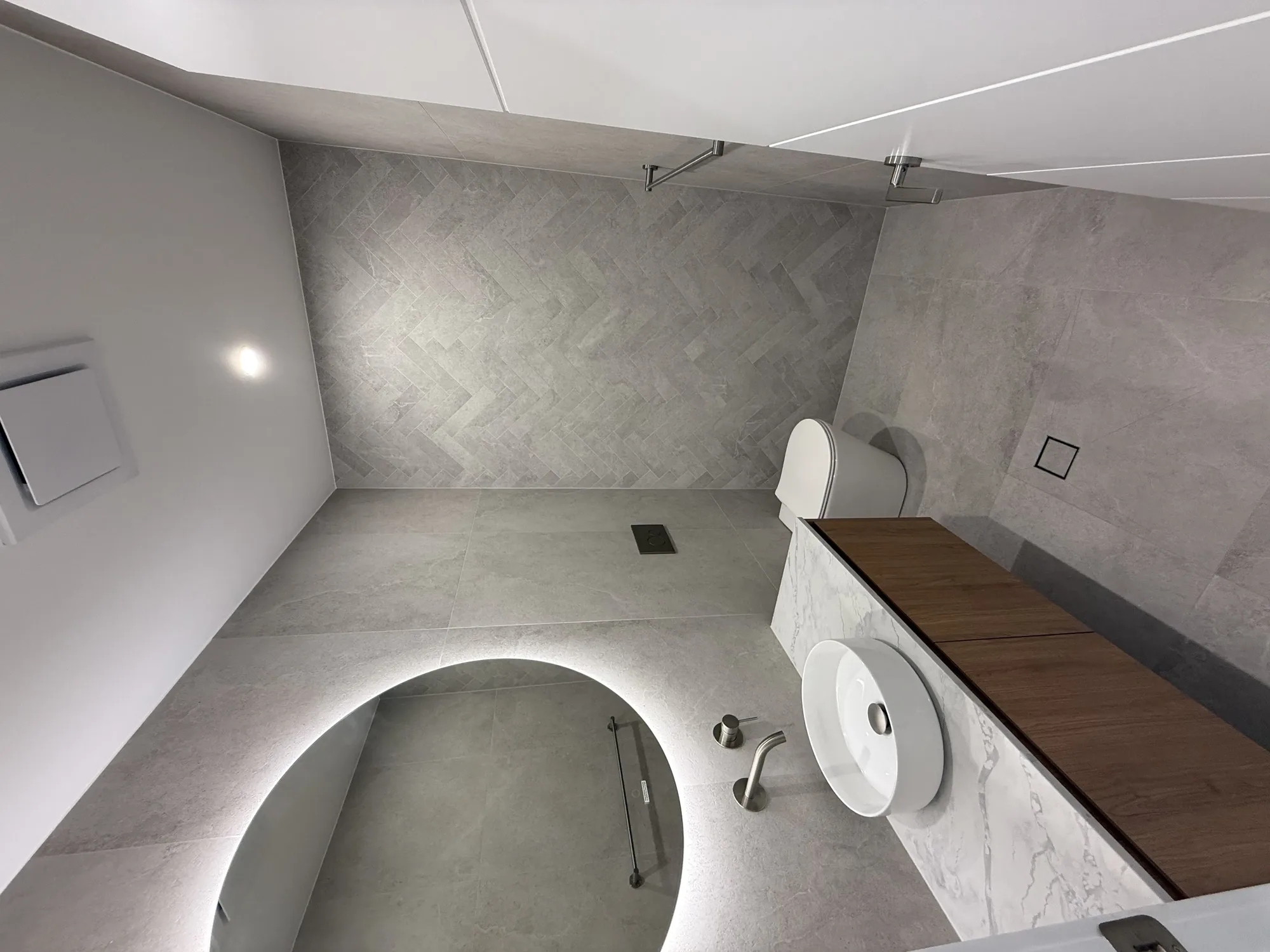 Strata-approved apartment bathroom renovation in a Sydney Class 2 building