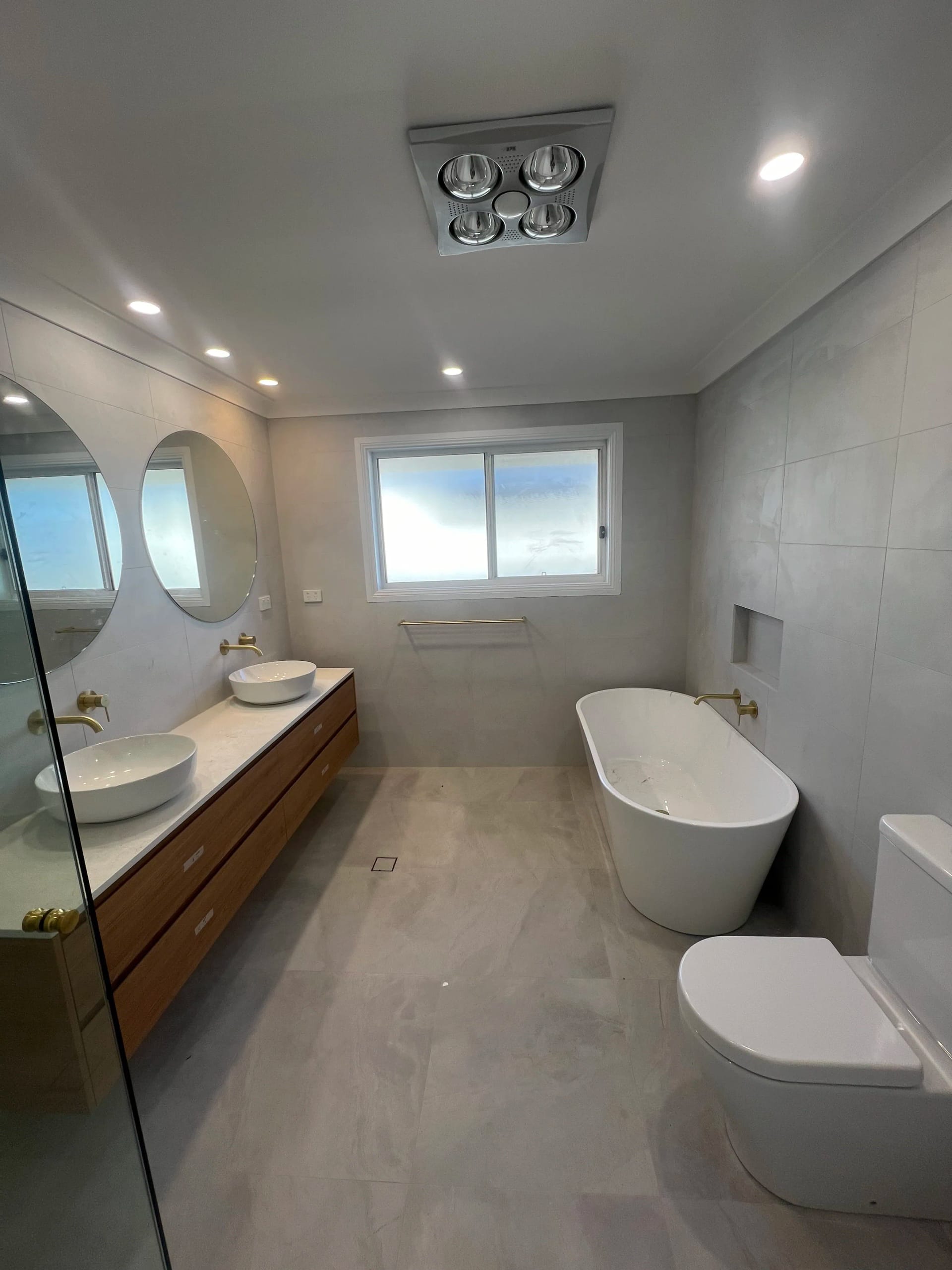 Second bathroom