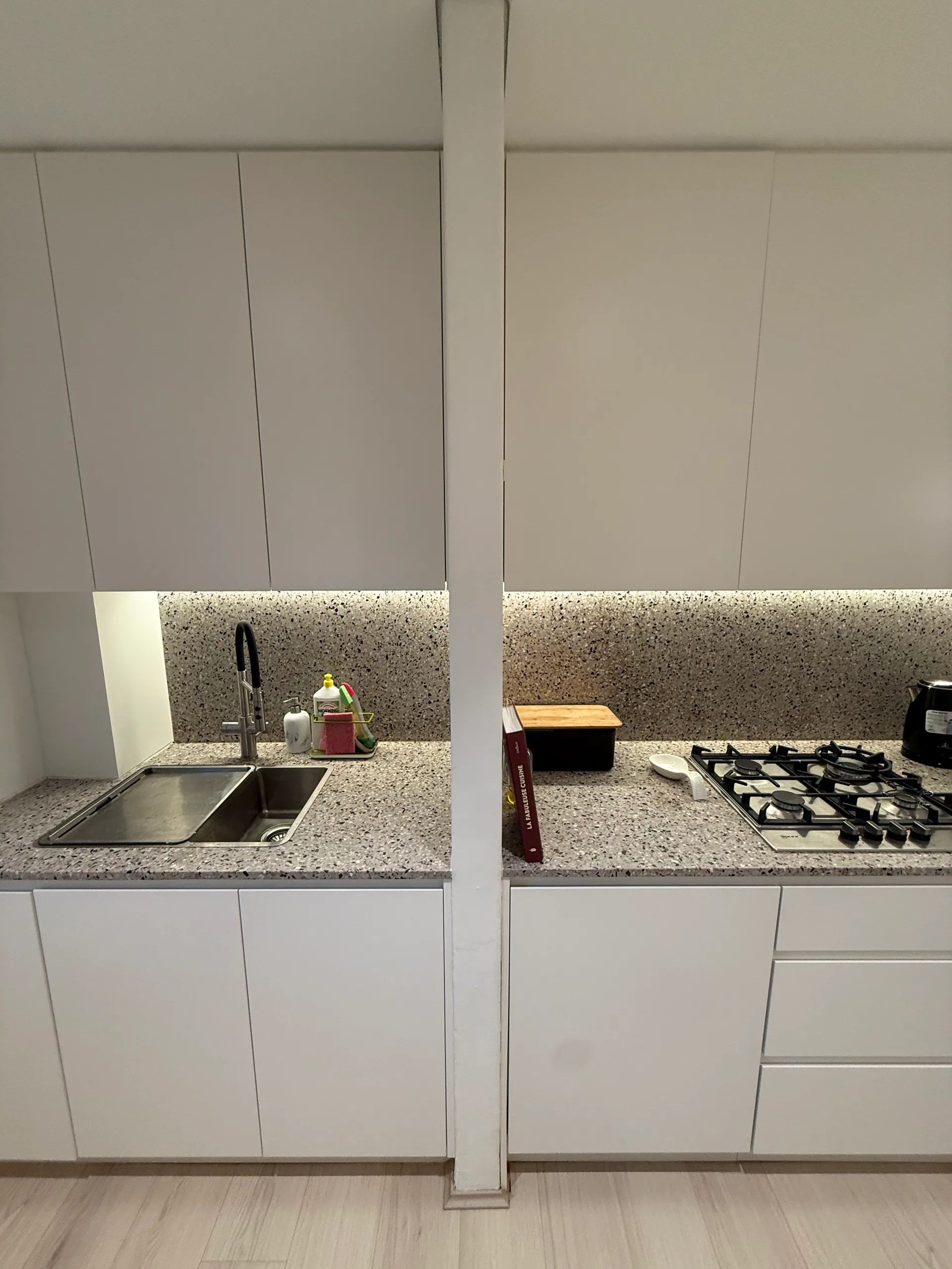 Completed Sydney apartment kitchen renovation