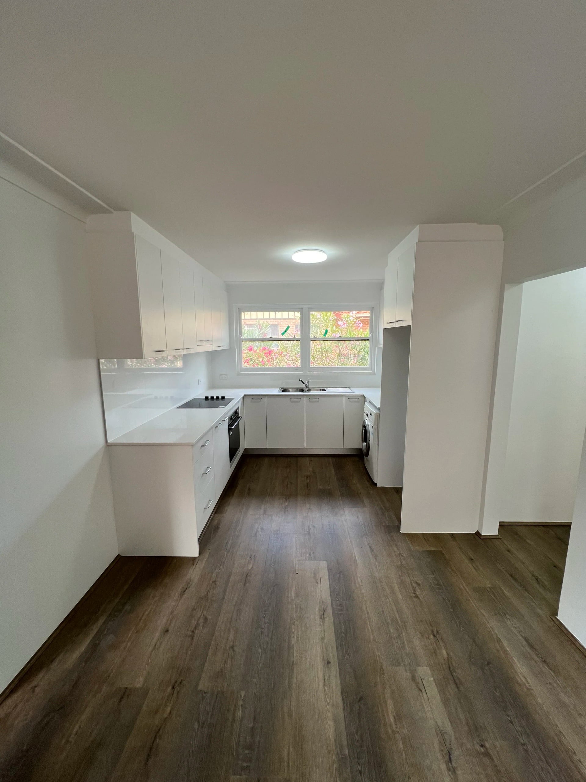 Renovated apartment kitchen on Sydney's Lower North Shore