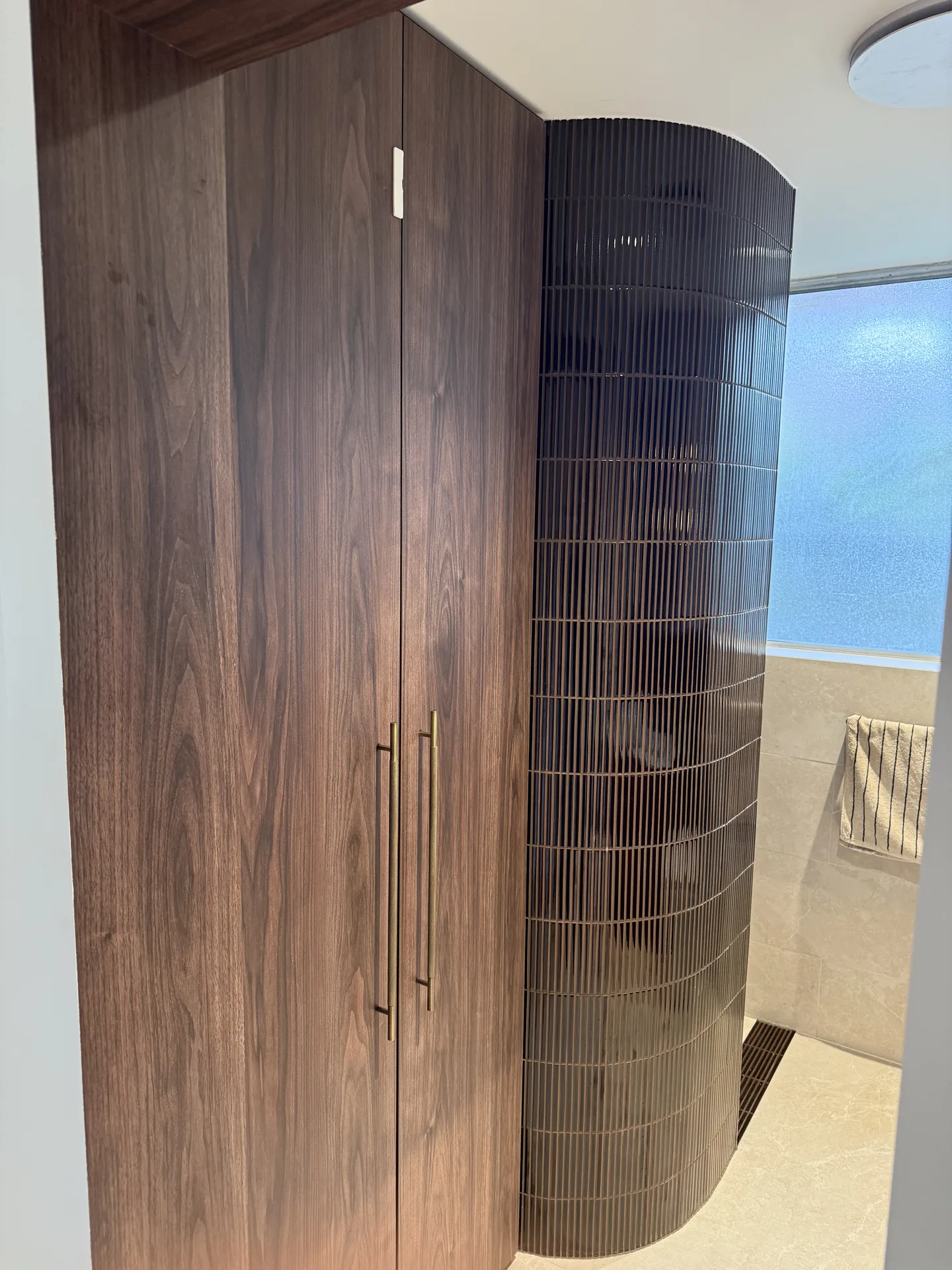 Completed bathroom renovation in a Bondi Beach apartment