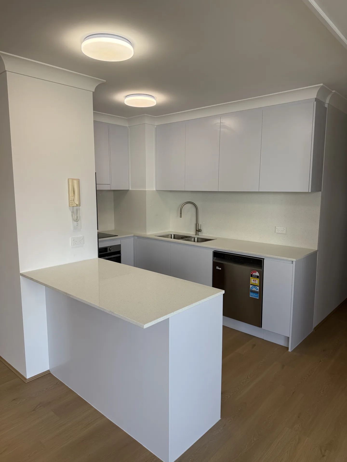Pyrmont Apartment Kitchen and Two Bathrooms
